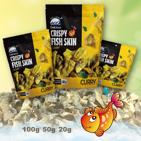 CRISPY FISH SKIN-CURRY (100gr - 50gr - 20gr)